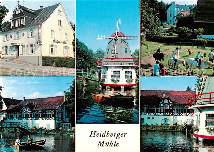 Haan Rheinland Heidberger Muehle Restaurant Ponyreiten