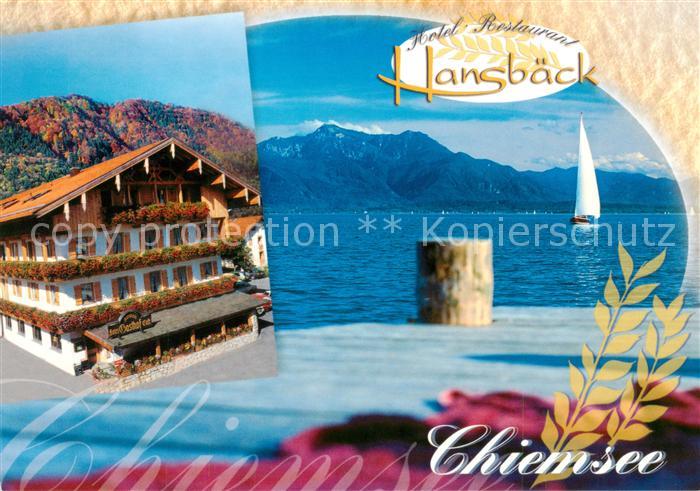 Grassau Chiemgau Hotel Restaurant Hansbaeck am Chiemsee Alpen