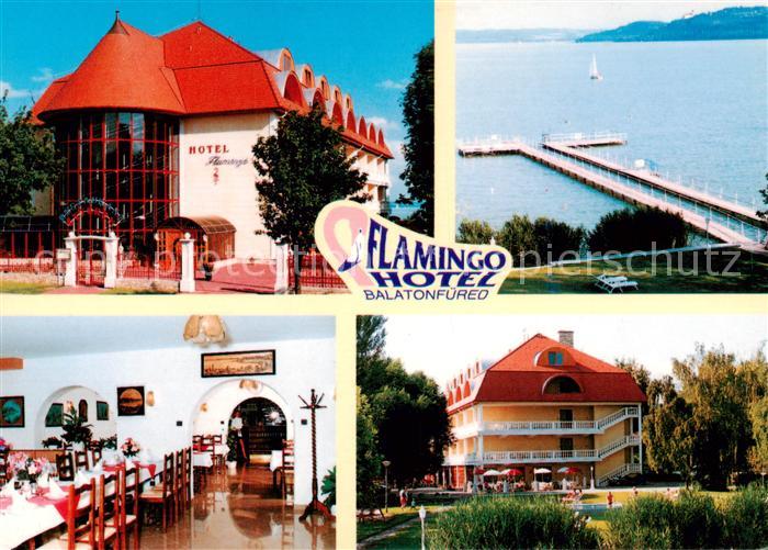 Balatonfuered Flamingo Hotel Restaurant Ballaton See Bootssteg
