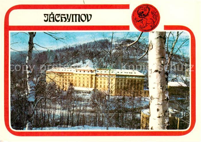 Jachymov Sankt Joachimsthal Sanatorium Marie Curie Sklodowské Radiumpalace im Wi