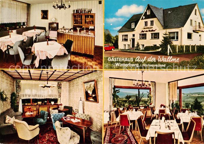 Winterberg Hochsauerland Gaestehaus auf der Wallme Gastraeume