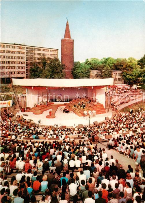 Opole  Oppeln Oberschlesien PL Amphitheater Konzert