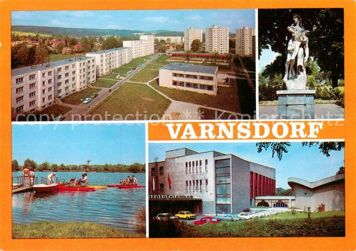 Varnsdorf Warnsdorf CZ Wohnsiedlung Denkmal Badesee Hotel Panorama
