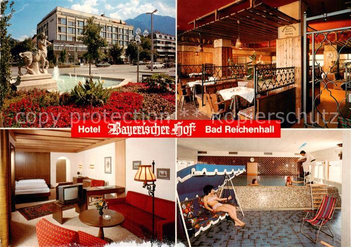 Bad Reichenhall Hotel Bayerischer Hof Restaurant Hallenbad Fremdenzimmer