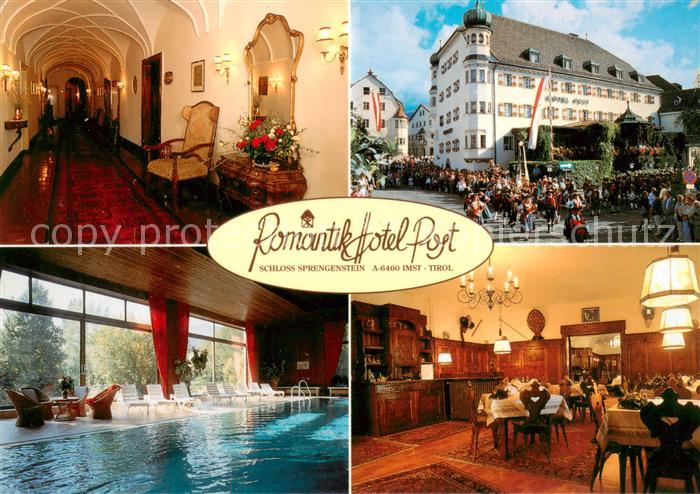 Imst Tirol Schloss Sprengenstein Romantik Hotel Post Restaurant Hallenbad Festum