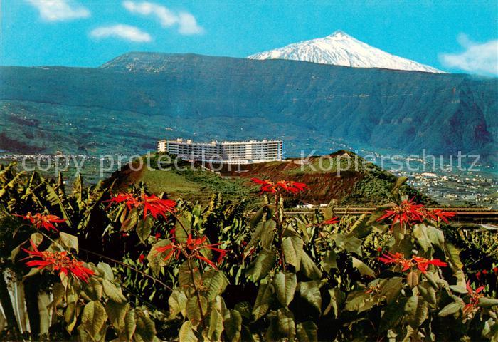 Puerto de la Cruz Hotel Las Aguilas con Teide Vulkan