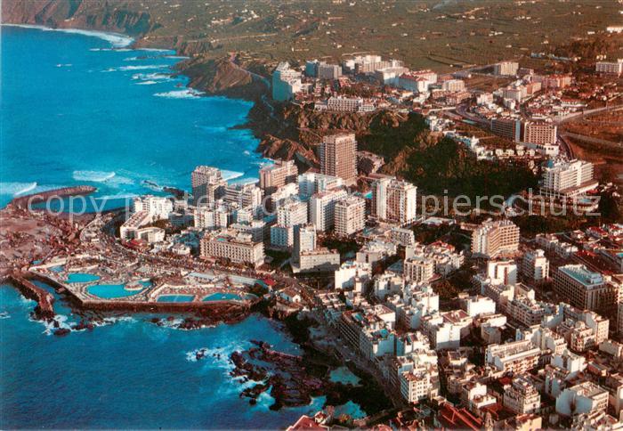 Puerto de la Cruz Ciudad Turística vista aérea