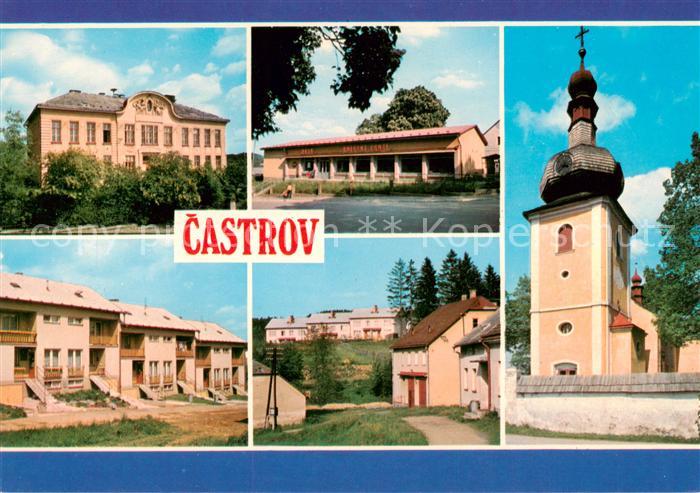 Castrov Pelhrimov Pilgram CZ Ortsmotive Kirche