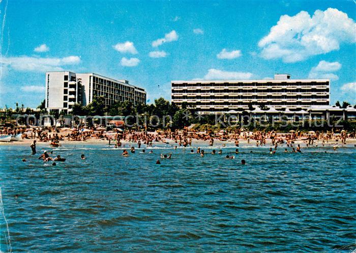 Statiunea Saturn RO Hotels am Strand Ansicht vom Meer aus