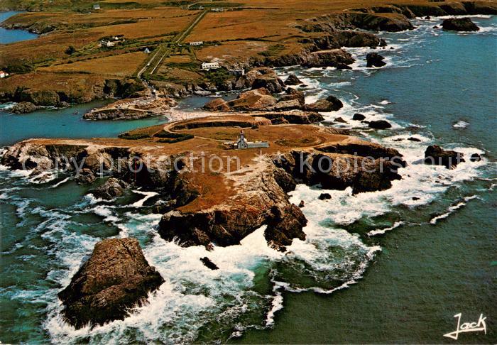 Belle-Ile-en-Mer 56 Morbihan La pointe des Poulains vue aérienne