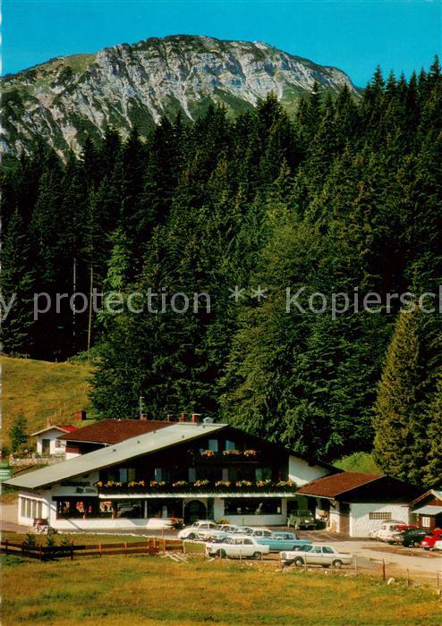 Pfronten Ostallgaeu Bayern Schlossanger Alp mit Breitenberg Allgaeuer Alpen
