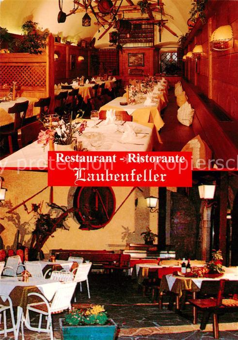 Meran Merano Restaurant Laubenkeller