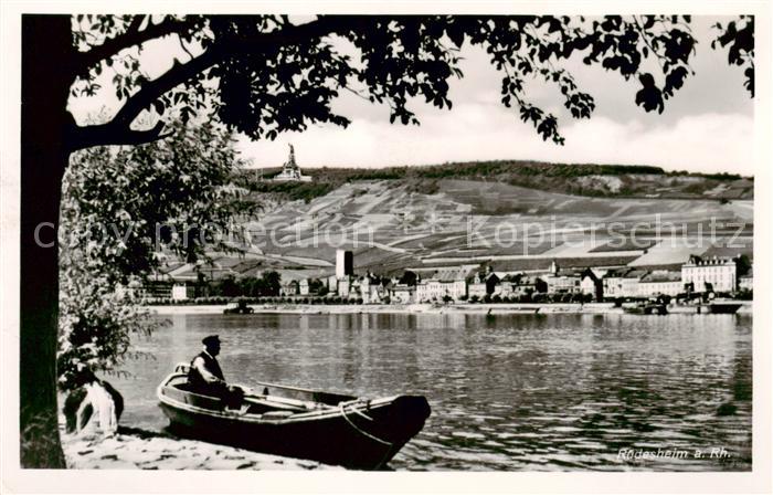 Ruedesheim am Rhein Partie am Rhein