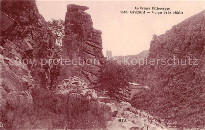 Crozant 23 Creuse Gorges de la Sedelle
