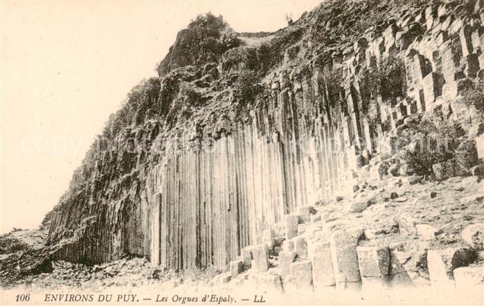 Le Puy  en-Velay 43 Haute-Loire Les Orgues d Espaly