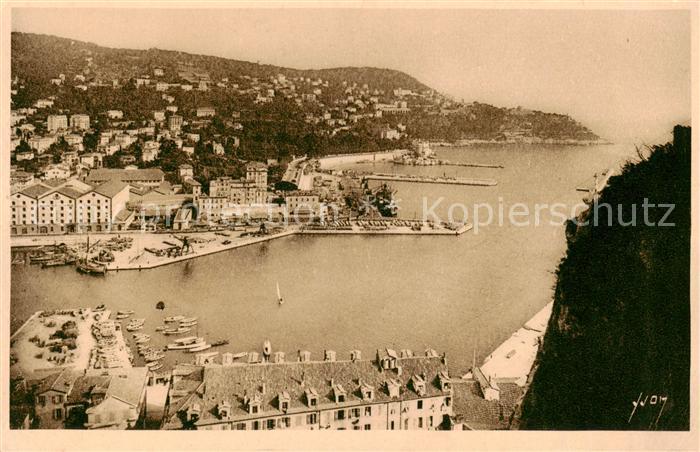 Nice  06 Nizza Entree du Port et Mont Boron