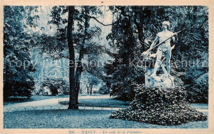 Nancy 54 Un coin de la Pepiniere