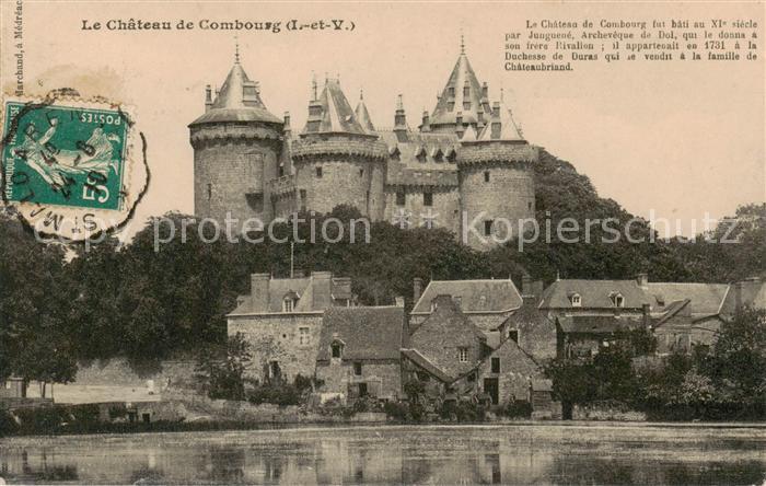 Combourg 35 Ille-et-Vilaine Le Chateau de Combourg