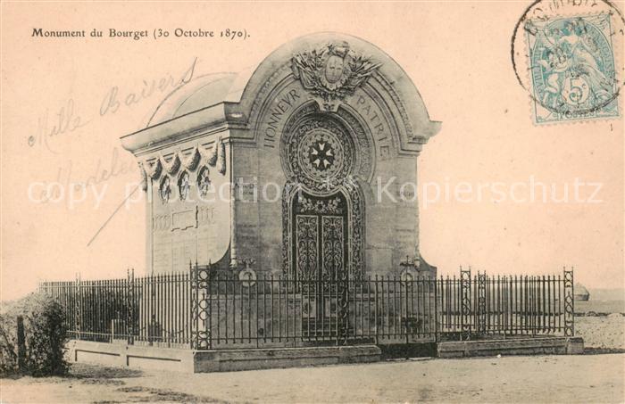 Le Bourget 93 Seine-Saint-Denis Monument du Bourget 30 Octobre 1870