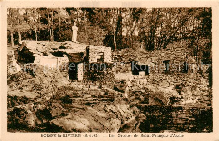 Boissy-la-Riviere Les Grottes de Saint Francois d Assise