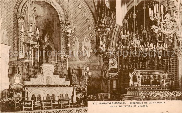 Paray-le-Monial 71 Interieur de la Chapelle de la Visitation et Chasse