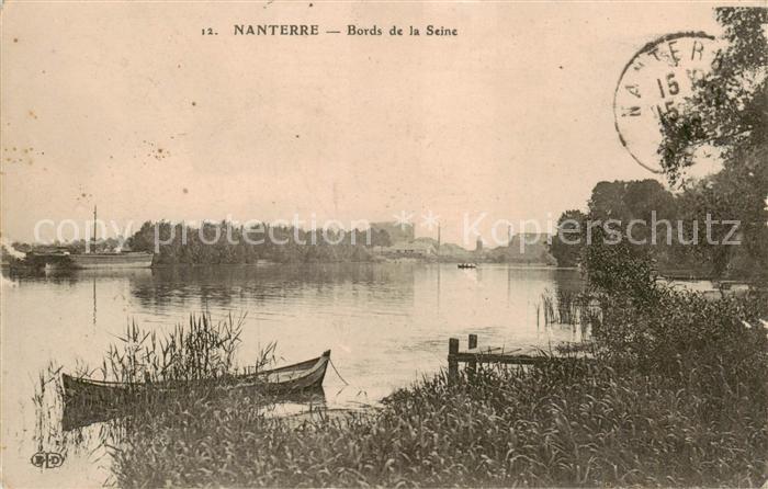 Nanterre 92 Hauts-de-Seine Bords de la Seine