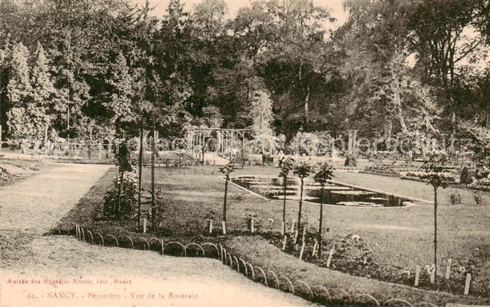 Nancy 54 Pepiniere Vue de la Roseraie
