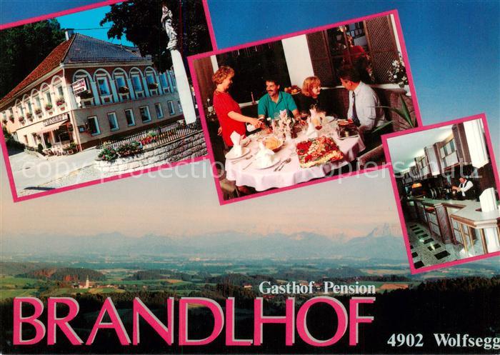 Wolfsegg Hausruck Gasthof Pension Brandlhof Gaststube Bar