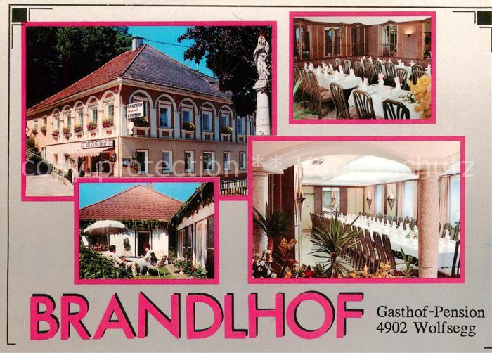 Wolfsegg Hausruck Gasthof Pension Brandlhof Gastraeume
