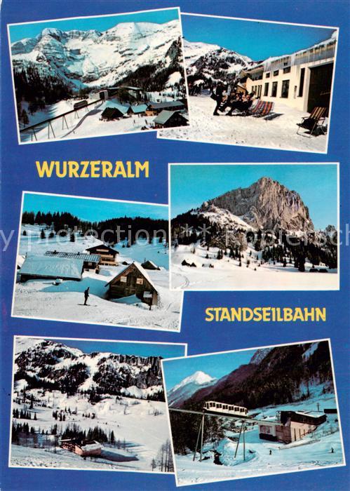 Spital Pyhrn AT Wurzeralm Standseilbahn Panorama