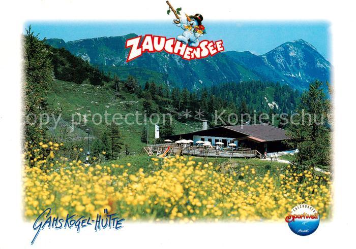 Zauchensee Gamskogel Huette Panorama