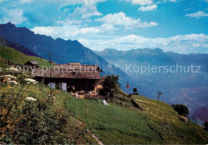 Giggelberg Meran Merano IT Jausenstation Panorama