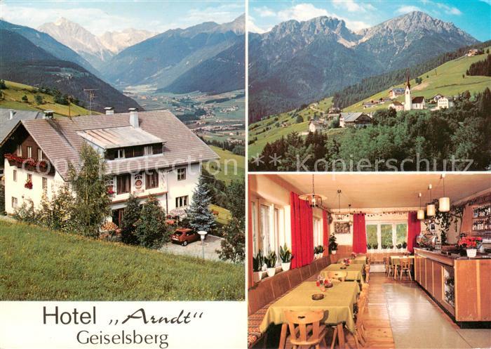 Geiselsberg Olang Hotel Arndt Gastraum Panorama