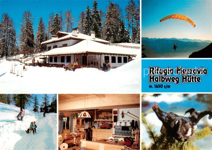 Mendelpass 1363m Passo della Mendola IT Schutzhaus Halbweg Gleitschirmflieger Ga