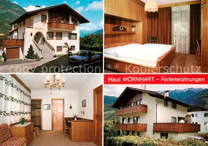 Naturns Naturno Suedtirol IT Haus Woernhart Ferienwohnungen Zimmer Apartement