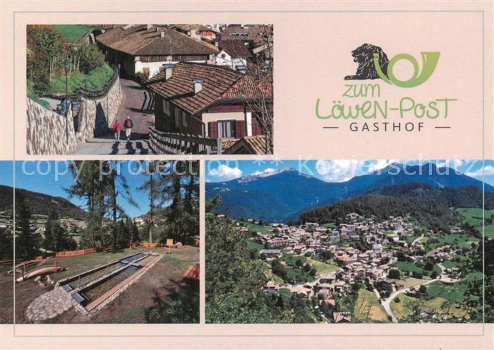 Truden Trodena Suedtirol IT Gasthof zum Loewen Post Ortsansichten