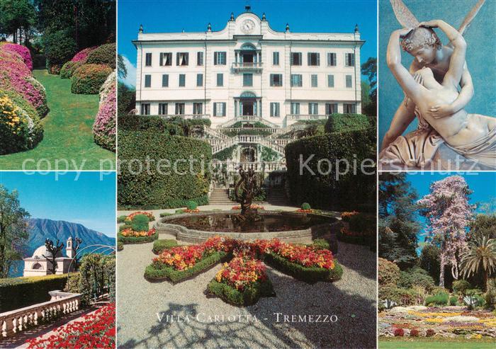 Tremezzo Lago di Como IT Villa Carlotta Park Skulptur