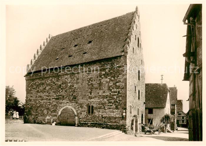 Wimpfen am Berg Steinhaus der Kaiserpfalz