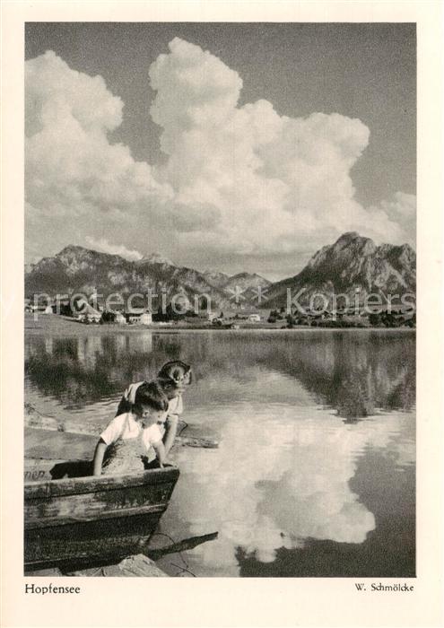 Hopfensee Fuessen Seepanorama