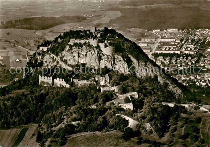 Hohentwiel Festungsruine Fliegeraufnahme