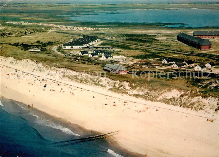 Rantum Sylt Fliegeraufnahme mit Campingplatz