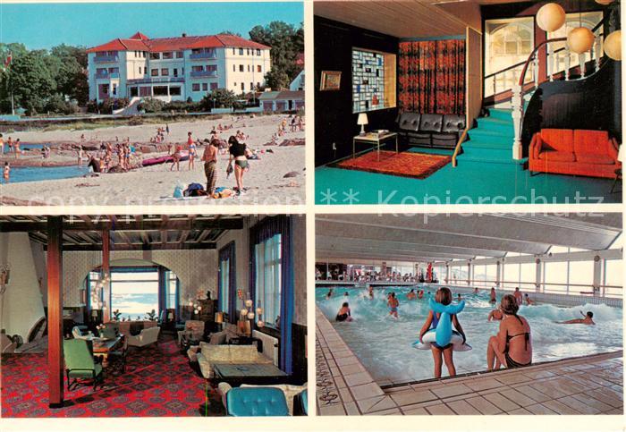 Bornholm Hotel Strand Gastraum Hallenbad