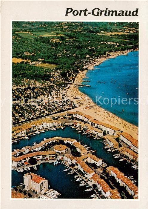Port Grimaud Camping Caravaning Les Prairies de la Mer Vue aerienne