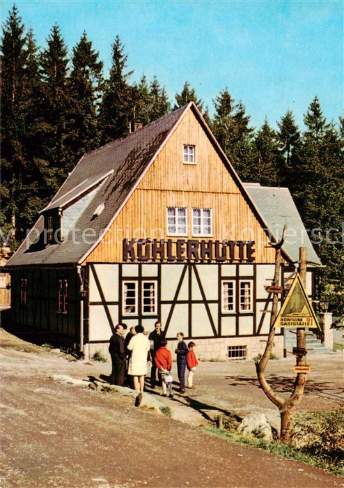 Sosa Erzgebirge Gaststaette Koehlerhuette
