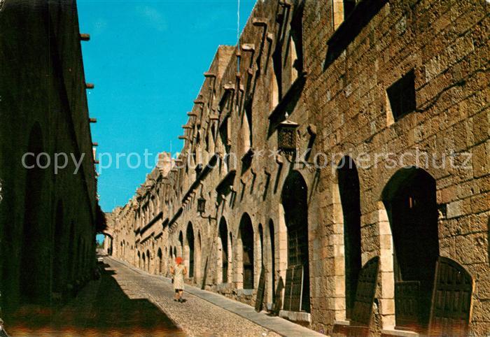 Rhodos Rhodes aegaeis Rittergasse