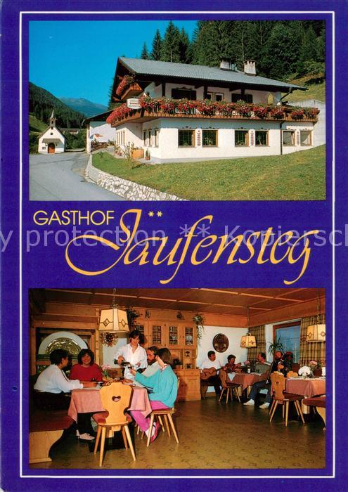 Suedtirol Gasthof Jaufensteg Gastraum