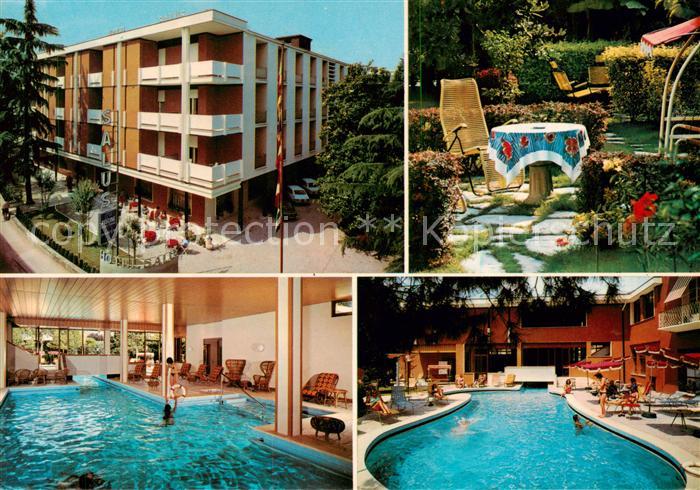 Abano Terme Hotel Terme Salus Hallen und Freibad Garten