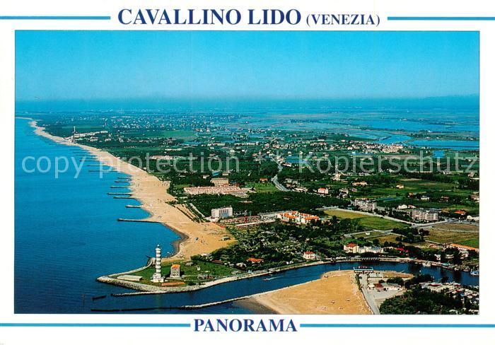Cavallino Lido Venezia IT Fliegeraufnahme