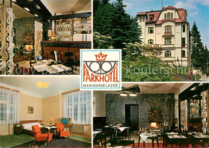Marianske Lazne Parkhotel Bar Gastraeume Zimmer
