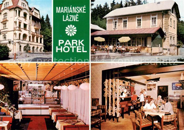 Marianske Lazne Park Hotel Terrasse Gastraeume